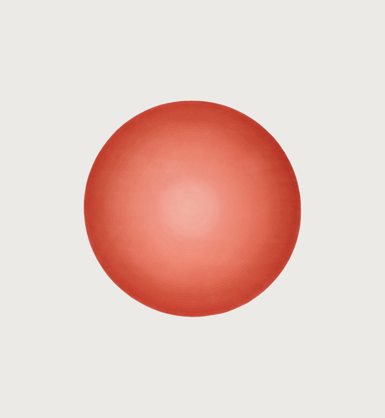 Degrade Circular Coral